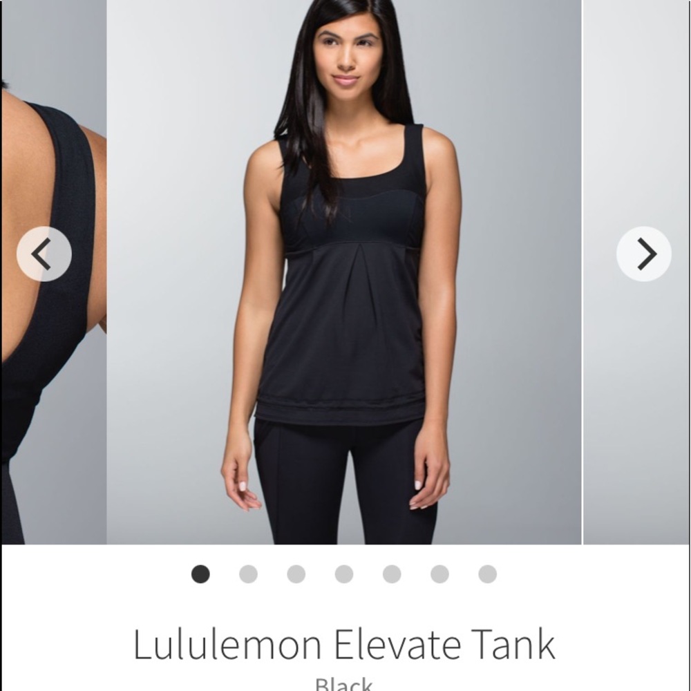 Lululemon Elevate Tank size 8